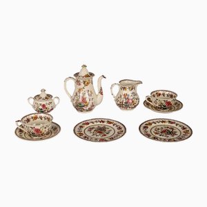 Ceramic Tea Service from Mason's, England, Set of 9