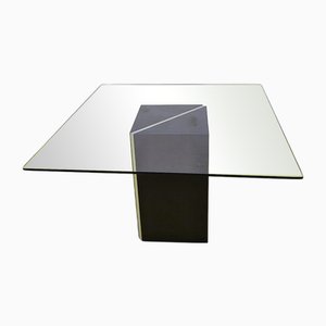 Glass Dining Table, 1970s
