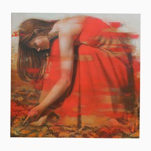 Al Saralis, Nothing Gold Can Stay 11, Oil Painting, 2024