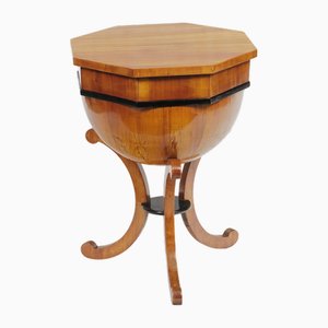 Table à Coudre Globe Biedermeier, Allemagne du Sud, 1830