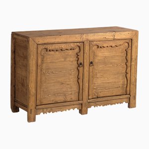 Antique Chinese Sideboard with Two Doors, 1900