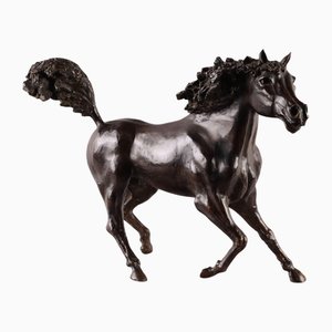 Cavallo in bronzo di Cesare Rabitti