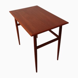 Fully Restored Danish Teak Side Table, 1960s