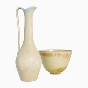 Schwedische Keramikgefäße von Gunnar Nylund für Rörstrand, 1950er, 2er Set