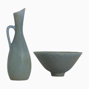 Swedush Ceramic Vessels by Carl Harry Stålhane for Rörstrand, 1950, Set of 5