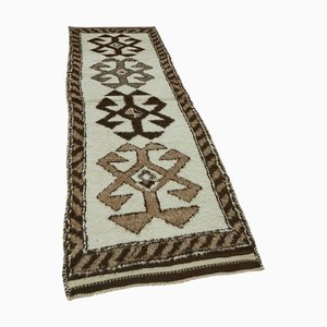 Beige Böhmischer Läufer Ru