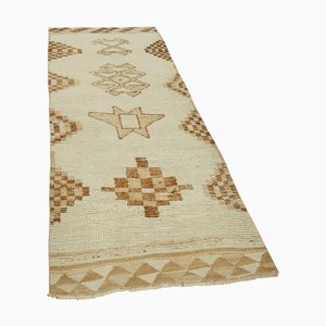Beige Böhmischer Läufer Ru