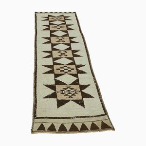 Beige Böhmischer Läufer Ru
