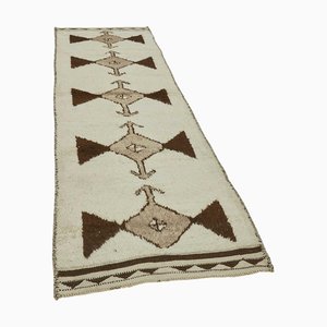 Beige Böhmischer Läufer Ru