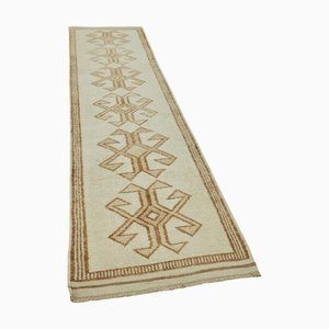 Beige Böhmischer Läufer Ru