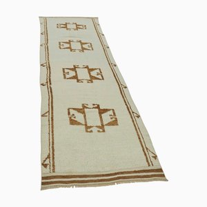 Beige Böhmischer Läufer Ru