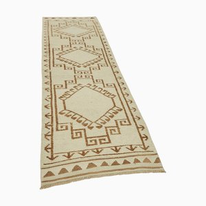 Beige Böhmischer Läufer Ru