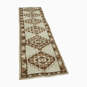 Beige Böhmischer Läufer Ru