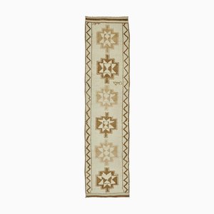 Beige Bohemian Runner Rug