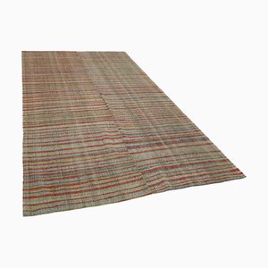 Tapis Kilim Vintage Tissé Plat, Turquie