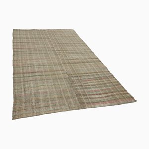 Tapis Kilim Vintage Tissé Plat, Turquie