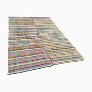 Tapis Kilim Vintage Tissé Plat, Turquie