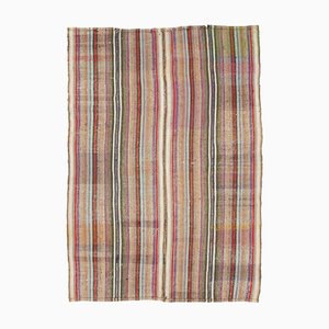 Tapis Kilim Vintage Tissé Plat, Turquie