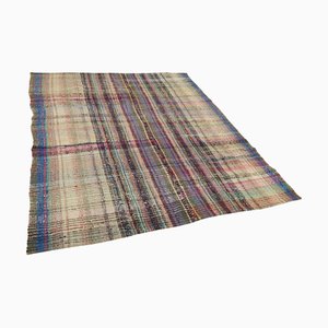 Tapis Kilim Vintage Tissé Plat, Turquie