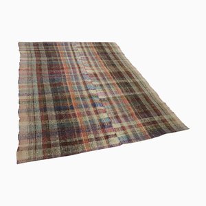 Tapis Kilim Vintage Tissé Plat, Turquie