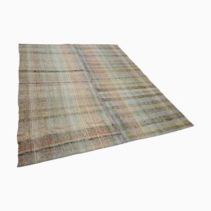 Tapis Kilim Vintage Tissé Plat, Turquie