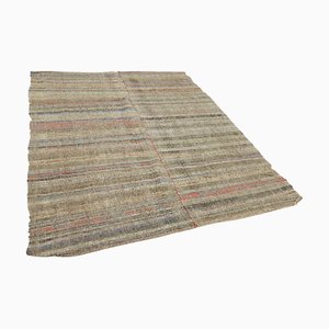 Tapis Kilim Vintage Tissé Plat, Turquie