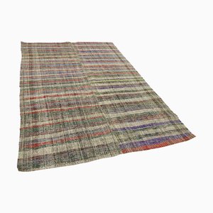 Tapis Kilim Vintage Tissé Plat, Turquie