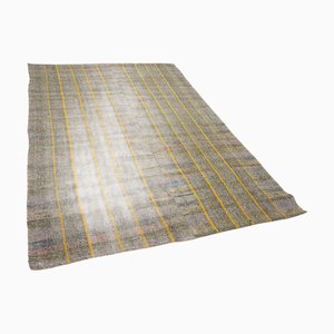 Tapis Kilim Vintage Tissé Plat, Turquie
