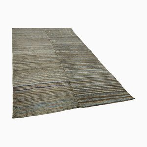 Tapis Kilim Vintage Tissé Plat, Turquie