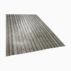 Tapis Kilim Vintage Tissé Plat, Turquie