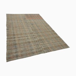 Tapis Kilim Vintage Tissé Plat, Turquie