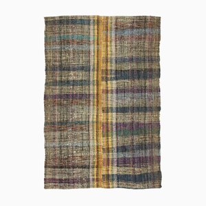 Tapis Kilim Vintage Tissé Plat, Turquie
