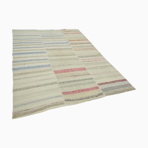 Tapis Kilim Vintage Tissé Plat, Turquie