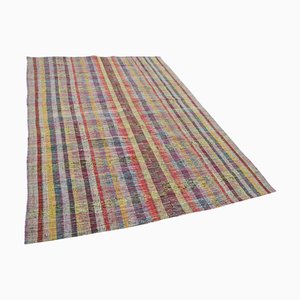 Tapis Kilim Vintage Tissé Plat, Turquie