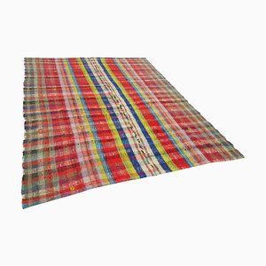 Tapis Kilim Vintage Tissé Plat, Turquie