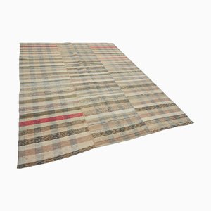 Tapis Kilim Vintage Tissé Plat, Turquie
