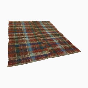 Tapis Kilim Vintage Tissé Plat, Turquie
