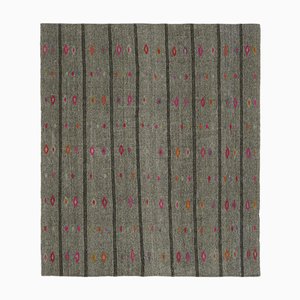 Tapis Kilim Vintage Tissé Plat, Turquie