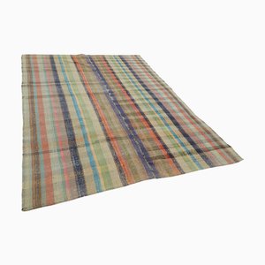 Tapis Kilim Vintage Tissé Plat, Turquie