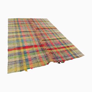 Tapis Kilim Vintage Tissé Plat, Turquie