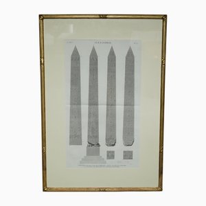 Original Vol 5 Pl.35 Cleopatra's Needle, 1829, Print
