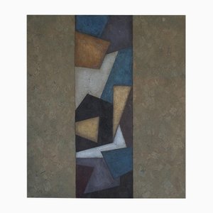 Manuel Rufi Gibert, Abstraction Géométrique, Peinture à l'Huile