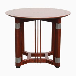 Runder Art Deco Couchtisch von Schuitema
