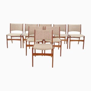 Vintage Model 89 Dining Chairs by Erik Buch for Anderstrup Möbelfabrik, Set of 8