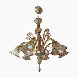 Lampadario in vetro di Murano, Italia