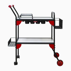 Casamania Trolley in Lacquered Metal from Frezza