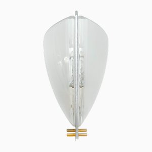 Italienische Vintage Murano Glas Wandlampe von Ernesto Gismondi, 1990er