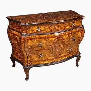 Commode à Tiroirs Lombard Louis XV, 1940s