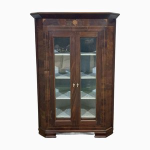 Early 20th Century Walnut Corner Cabinet
