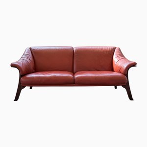 2-Seater Sofa in Leather from Poltrona Frau, 1980s